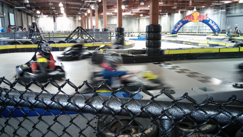 Illustration for article titled Went go karting, then car spotting.